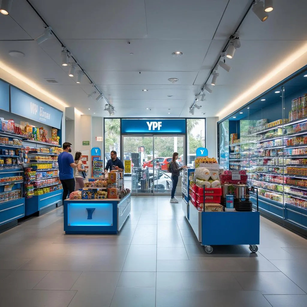Surtidores de combustible YPF